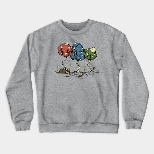 Plumbing Power Ups Crewneck Sweatshirt by TenkenNoKaiten